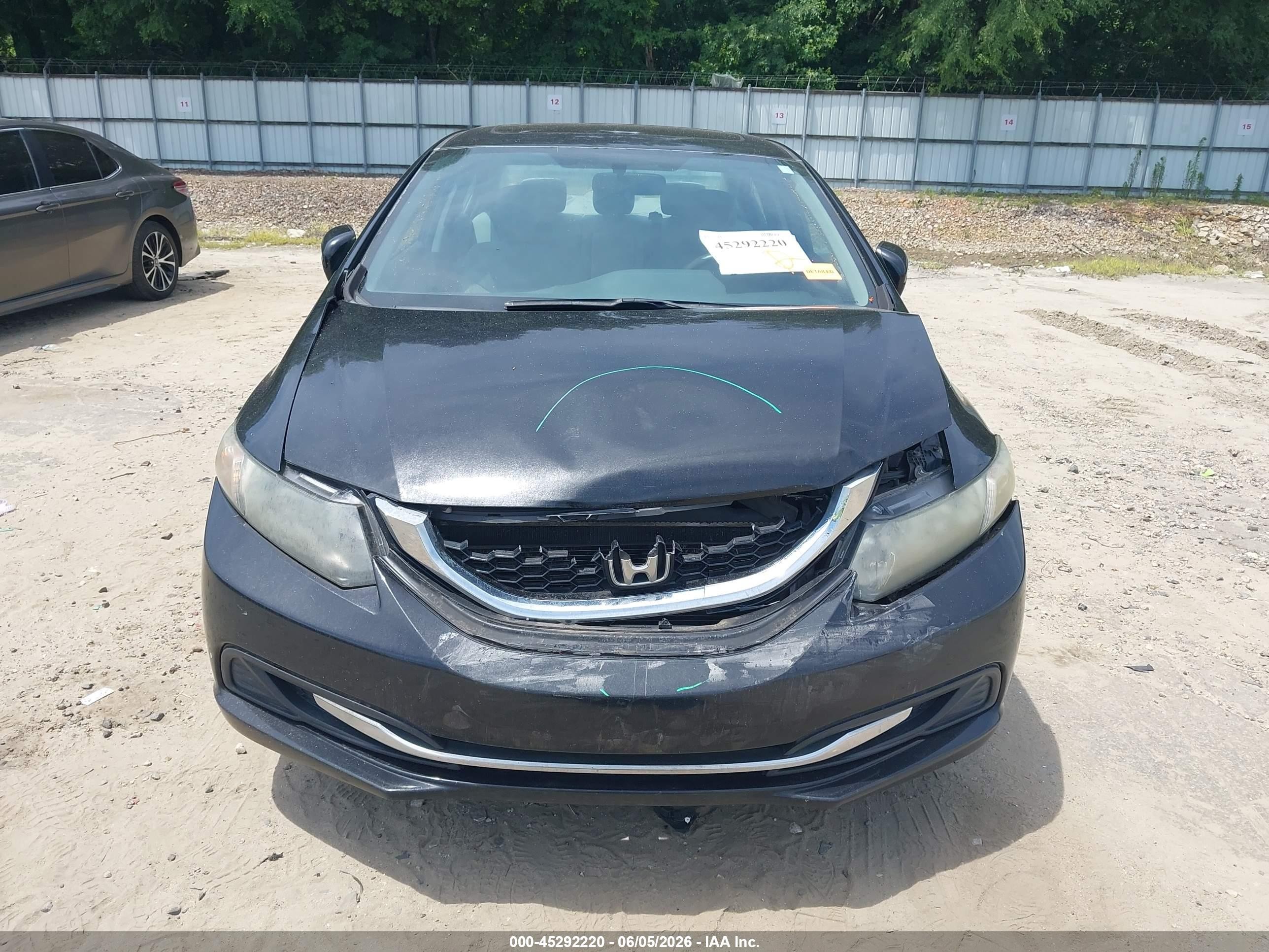 2014 Honda Civic Ex Black vin: 19XFB2F89EE075954