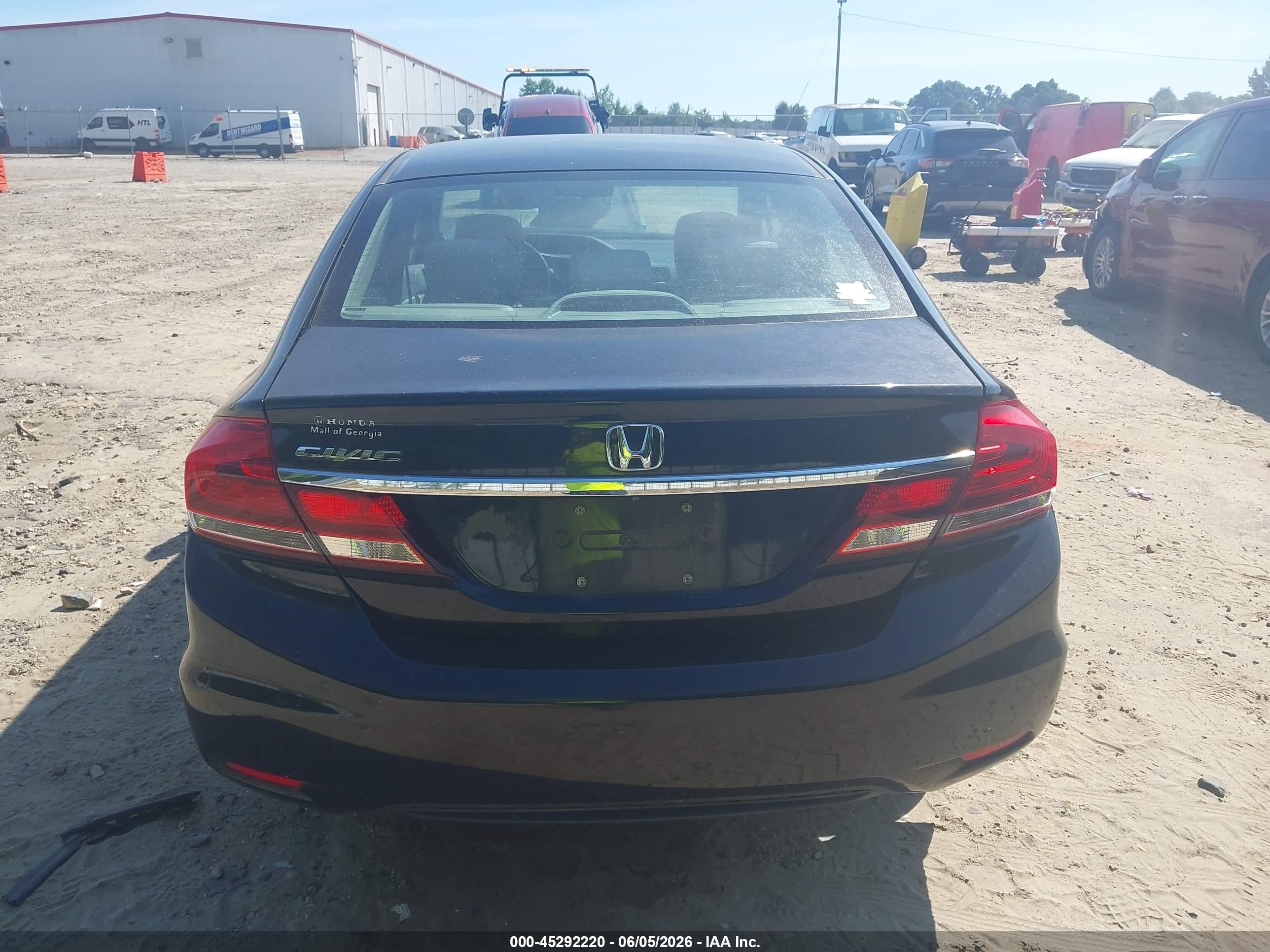 2014 Honda Civic Ex Black vin: 19XFB2F89EE075954