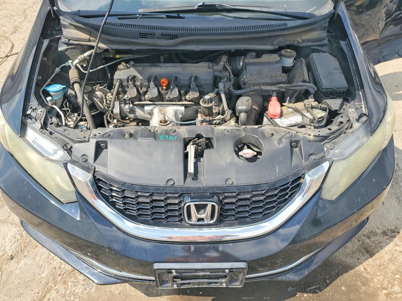2014 Honda Civic Ex Black vin: 19XFB2F89EE076618