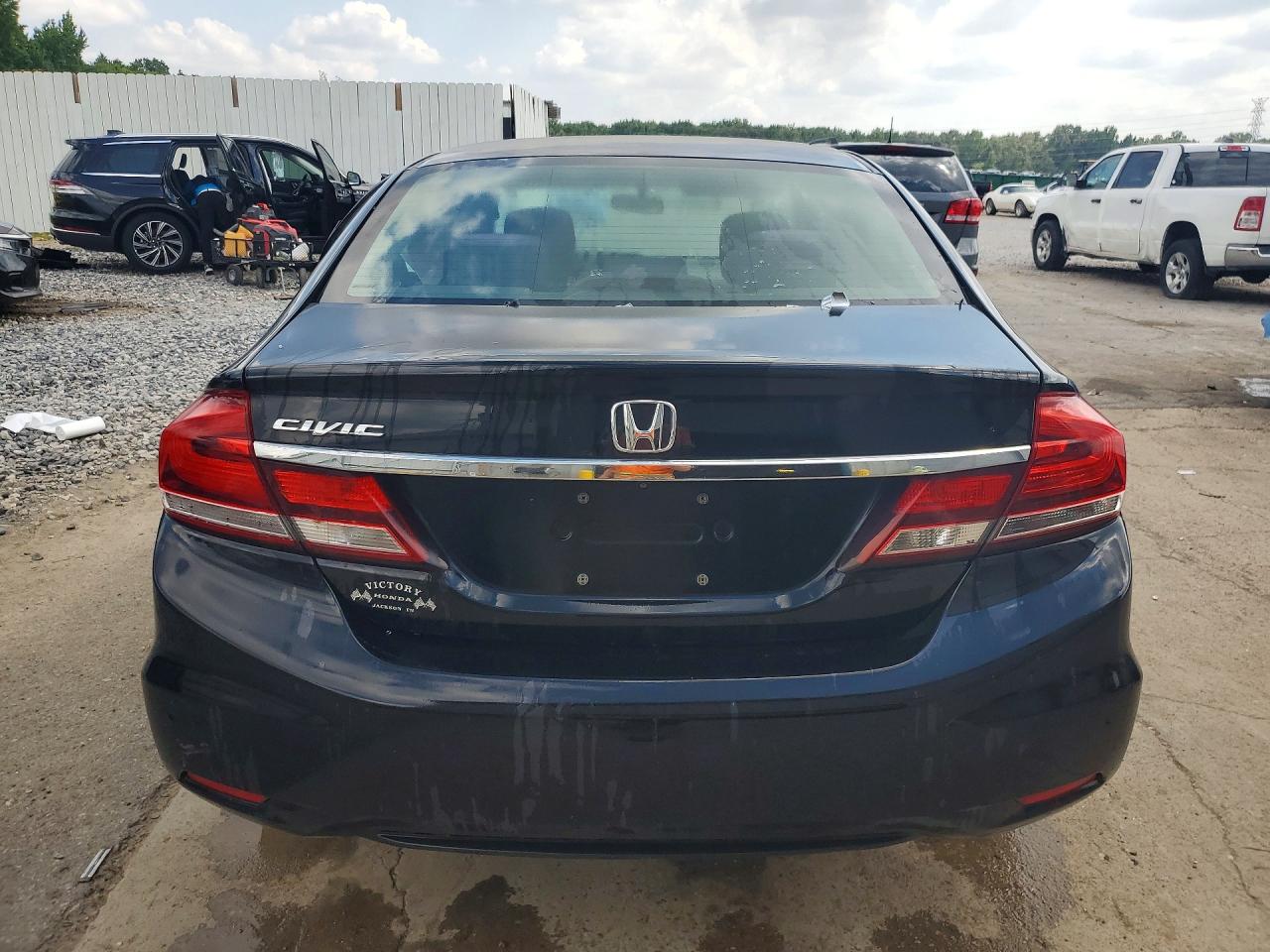 2014 Honda Civic Ex Black vin: 19XFB2F89EE076618