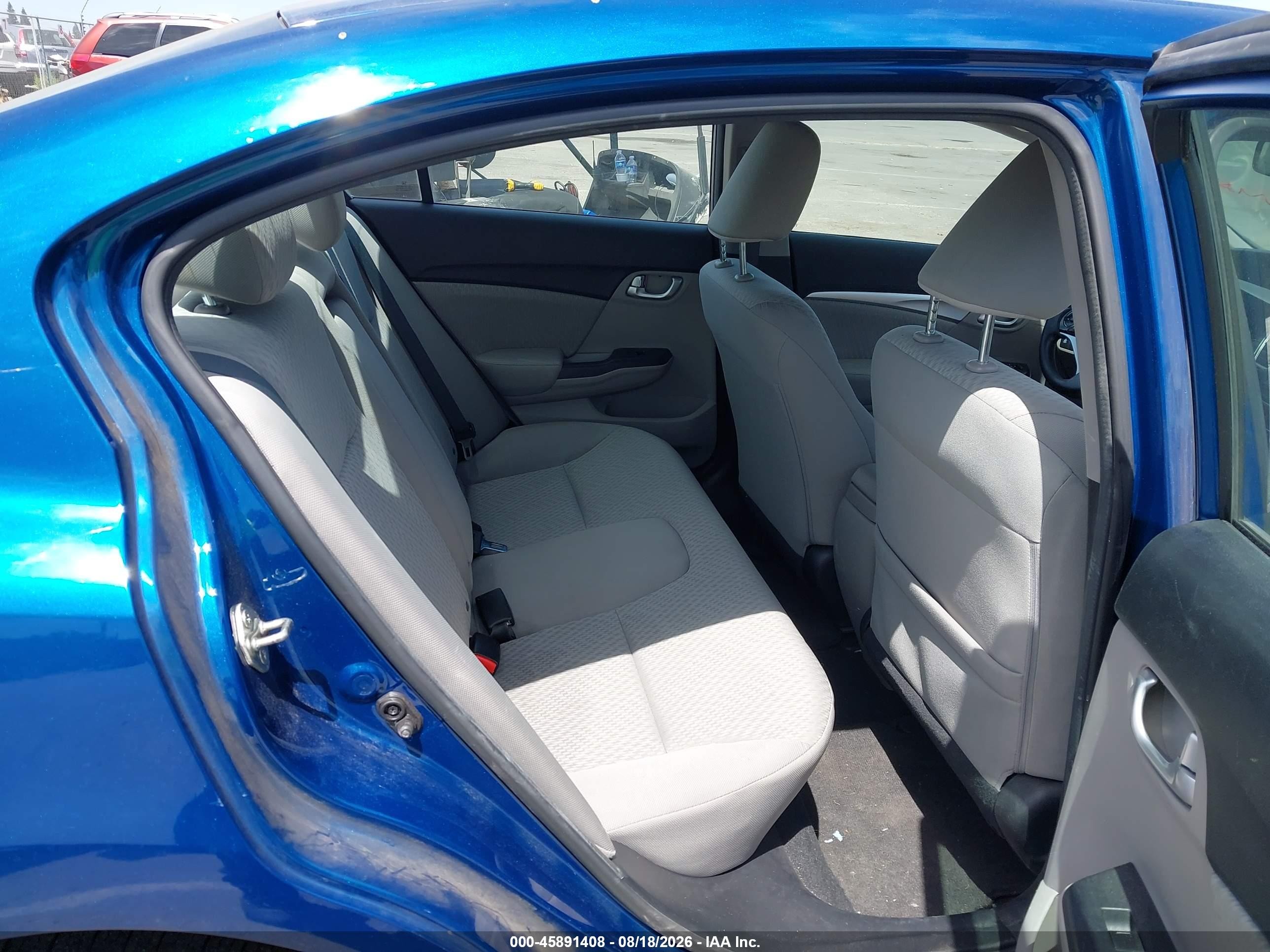 2014 Honda Civic Ex Blue vin: 19XFB2F89EE211547