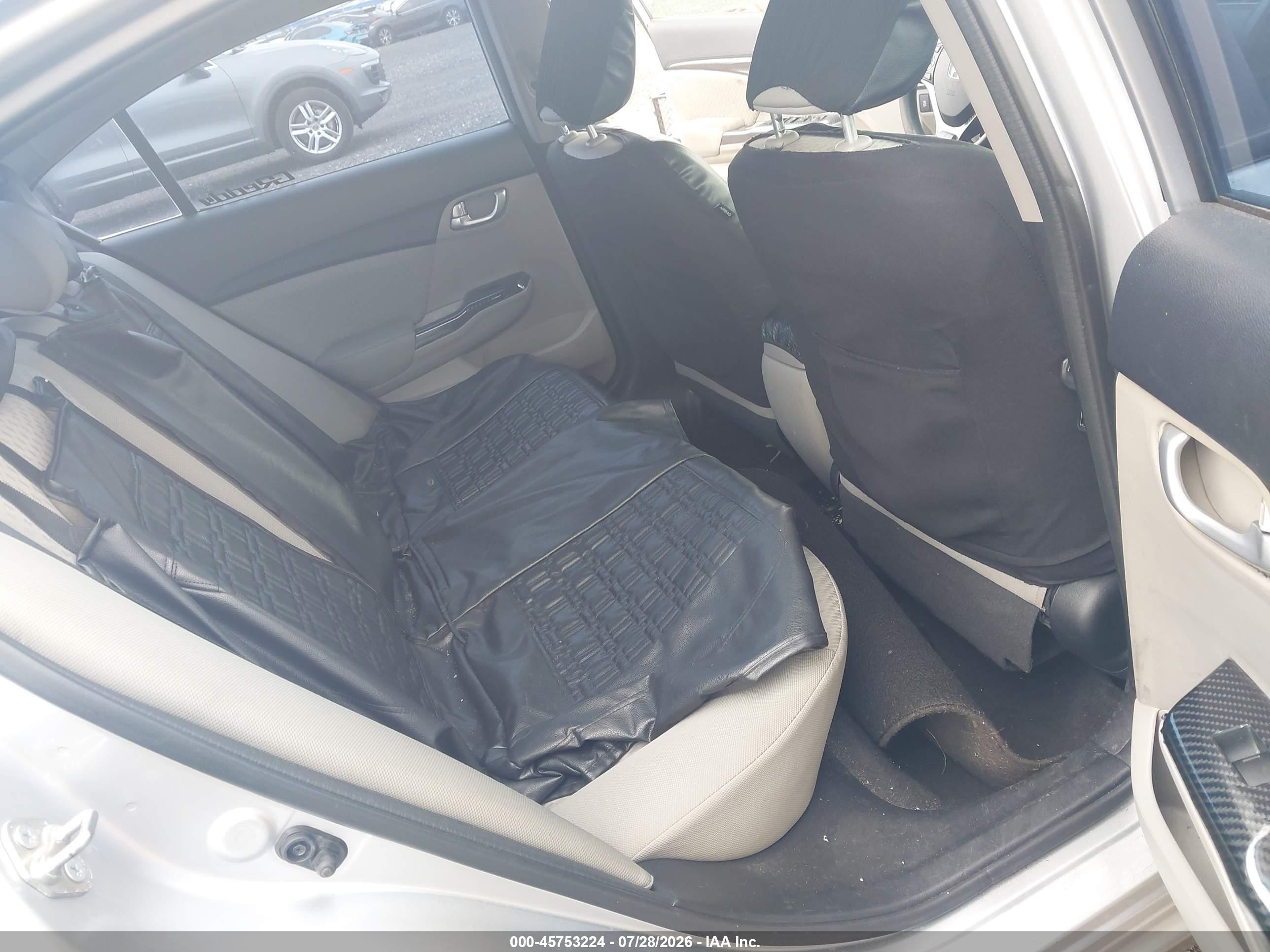 2014 Honda Civic Ex Серый vin: 19XFB2F89EE222421