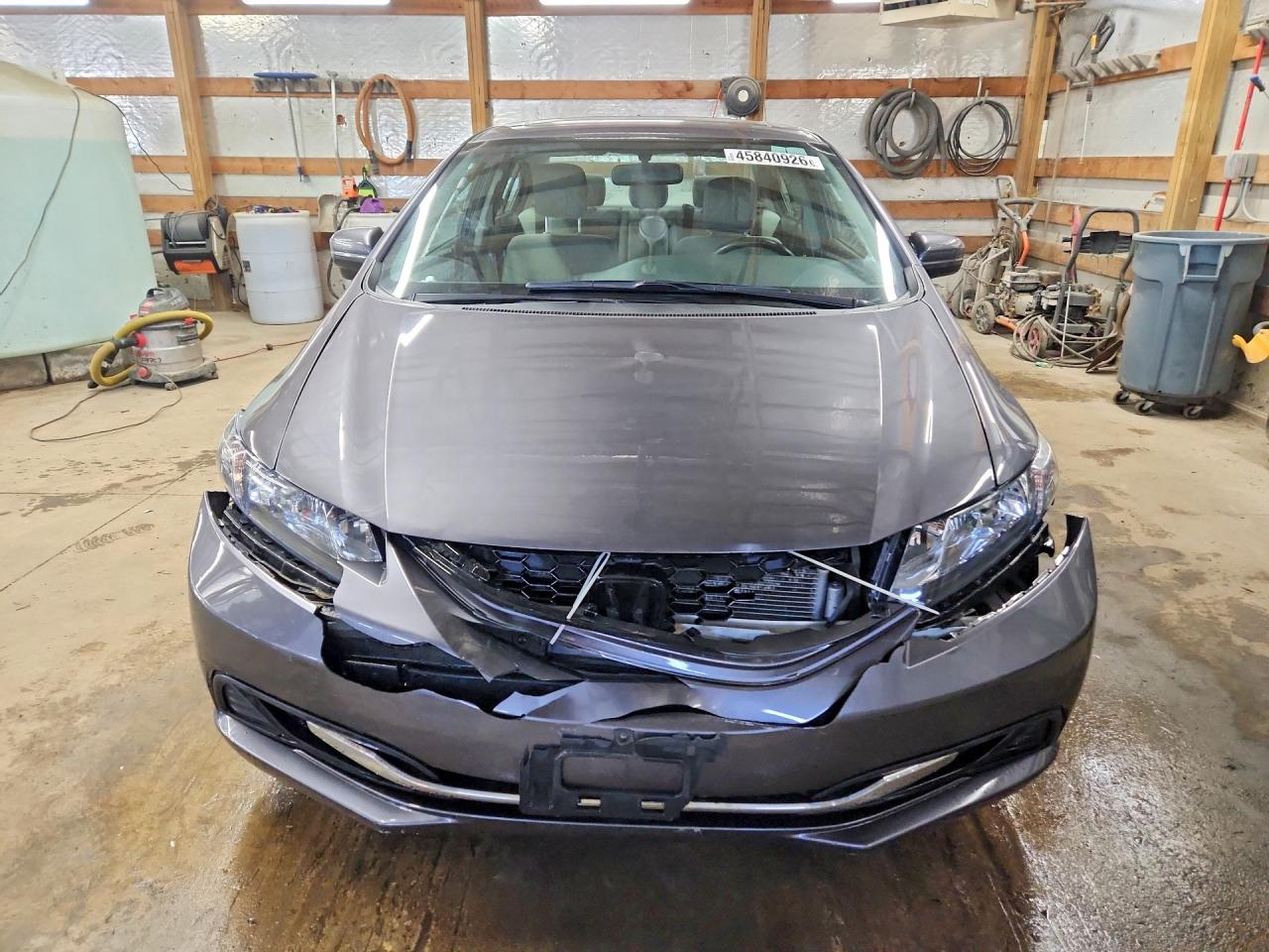 2014 Honda Civic Ex Gray vin: 19XFB2F89EE231720