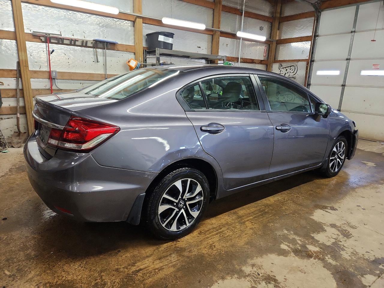2014 Honda Civic Ex Gray vin: 19XFB2F89EE231720