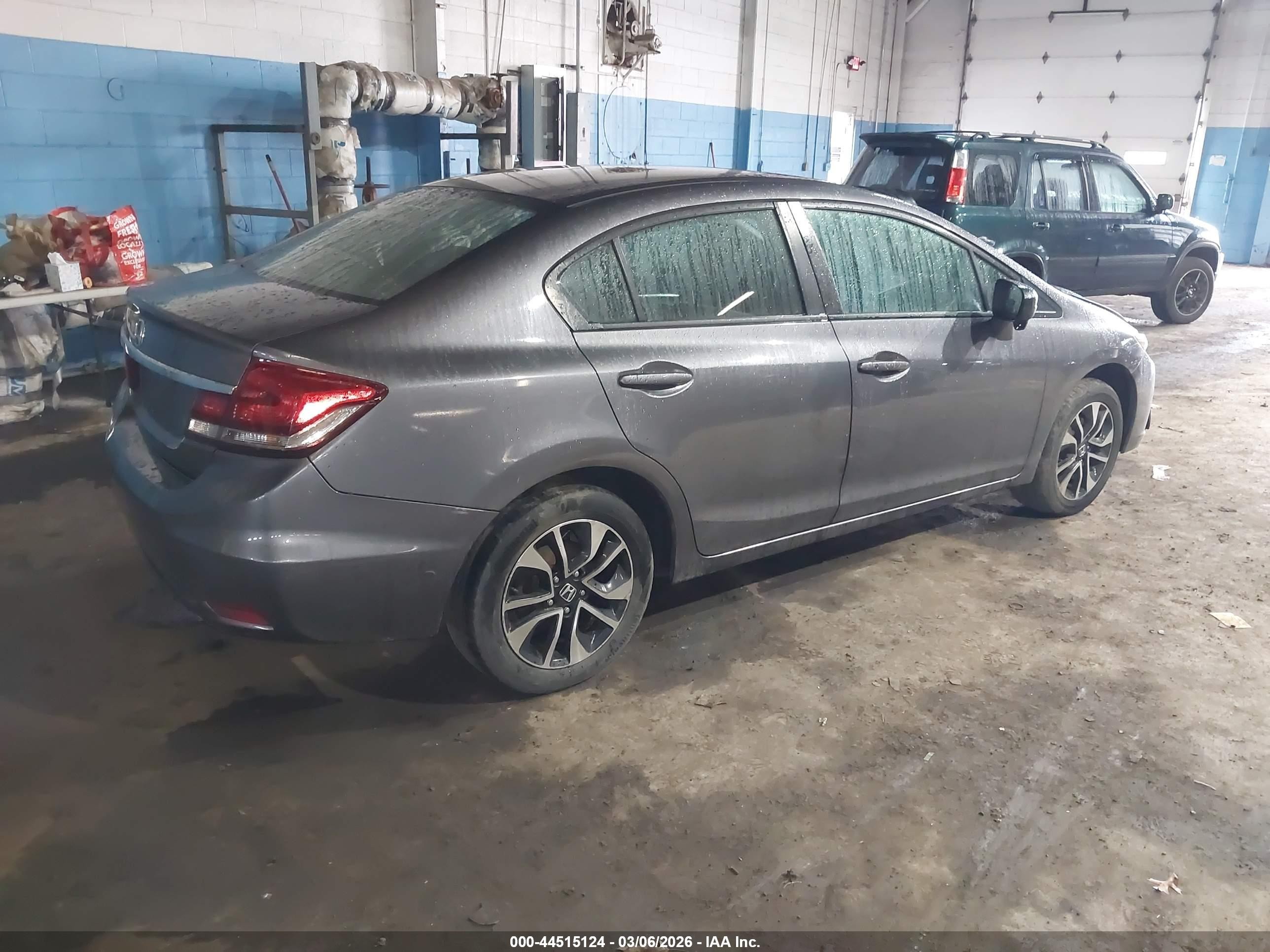 2014 Honda Civic Ex Gray vin: 19XFB2F89EE236917