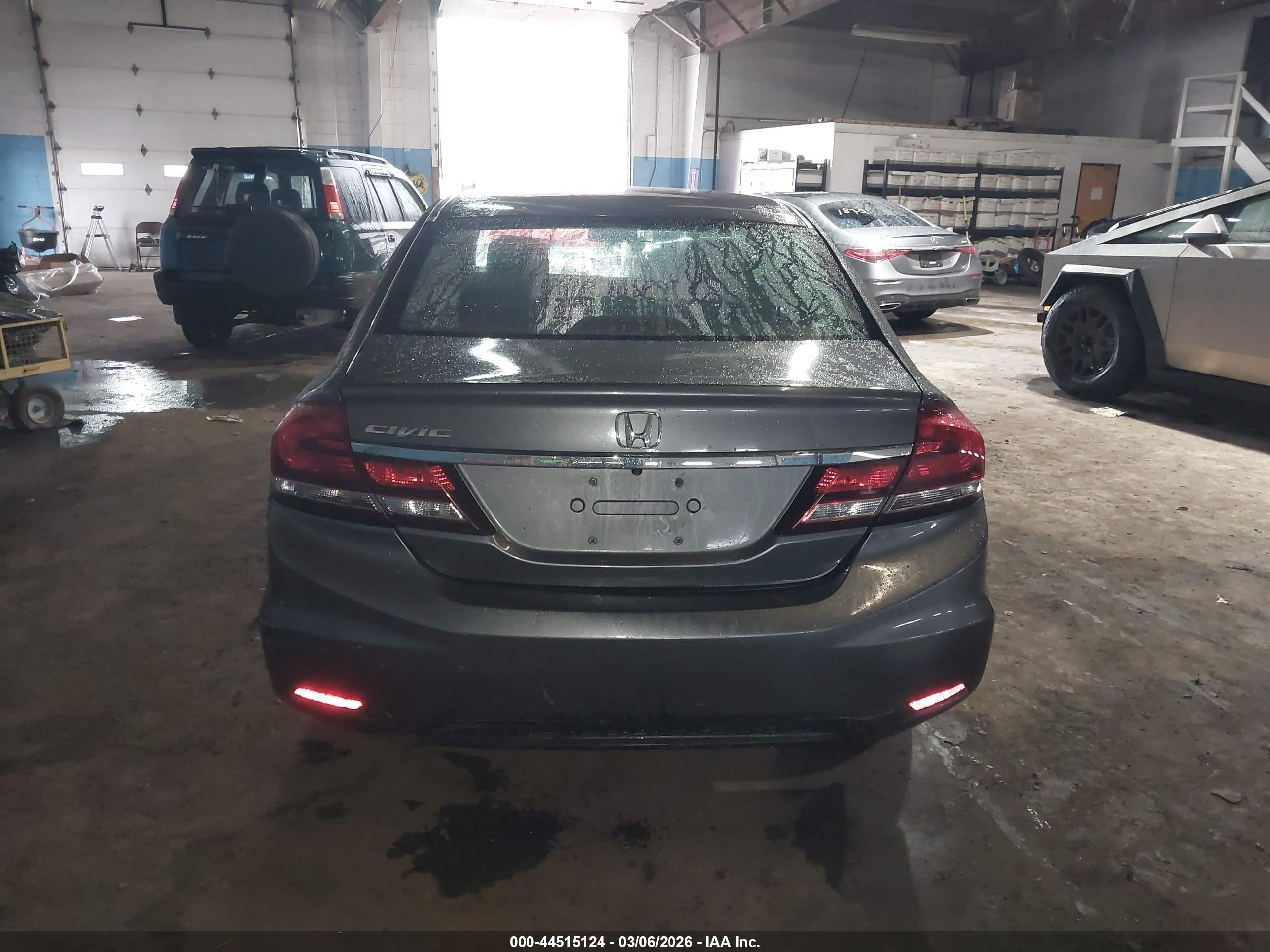 2014 Honda Civic Ex Gray vin: 19XFB2F89EE236917