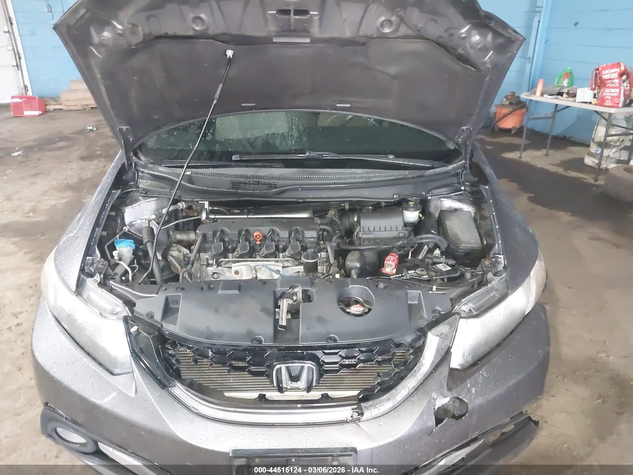 2014 Honda Civic Ex Gray vin: 19XFB2F89EE236917