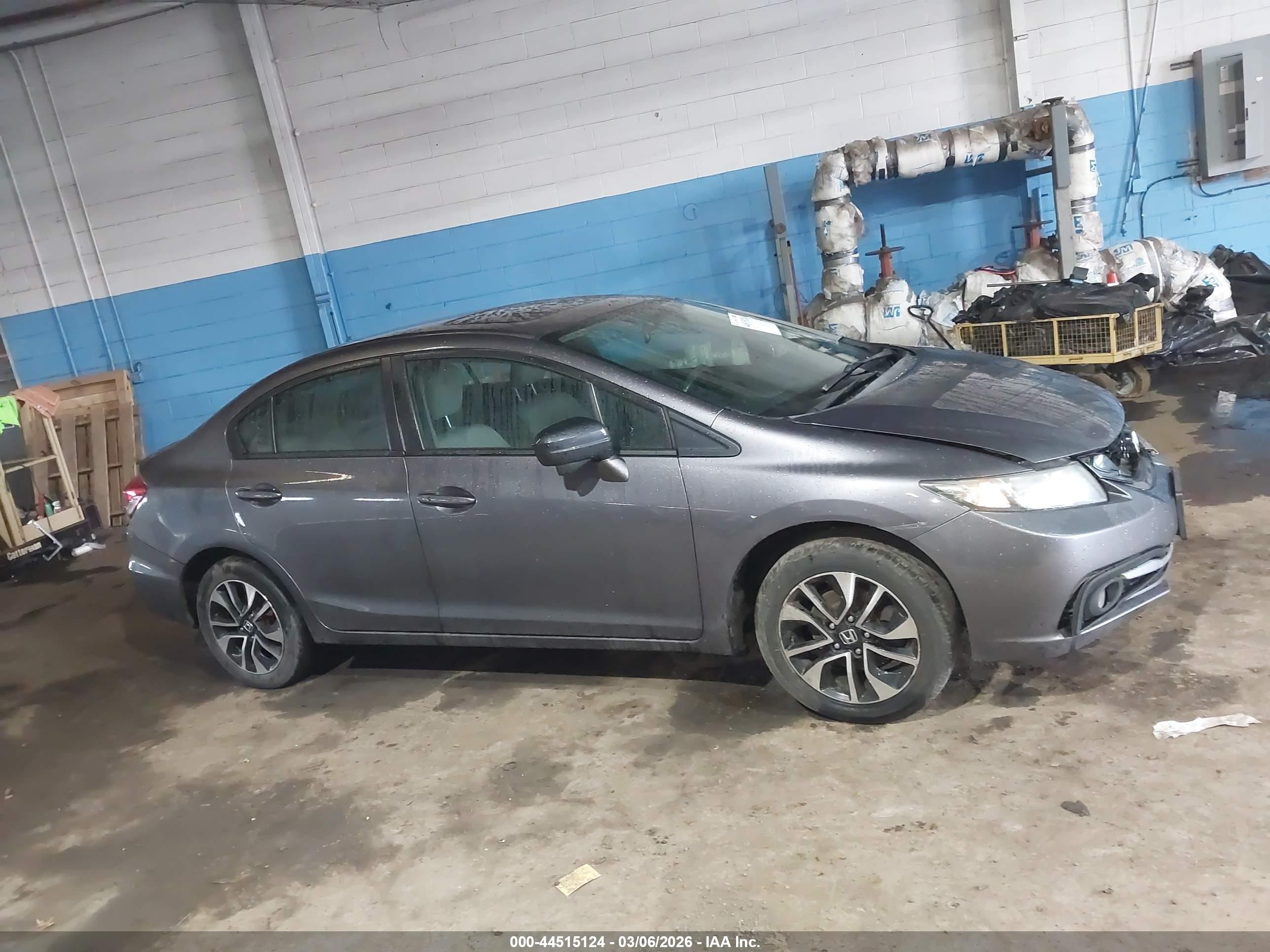2014 Honda Civic Ex Gray vin: 19XFB2F89EE236917
