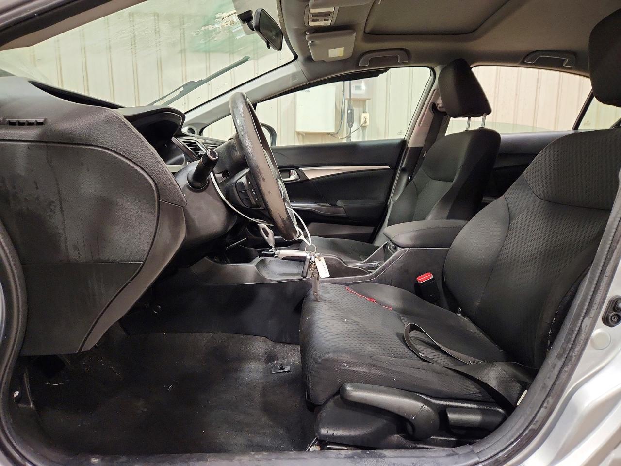 2014 Honda Civic Ex Серебряный vin: 19XFB2F89EE243043