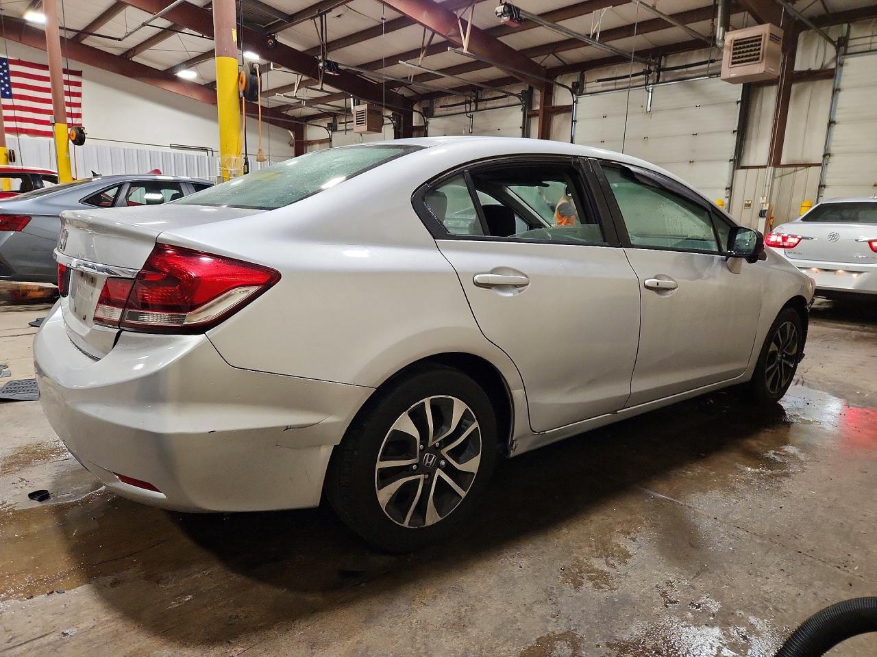 2014 Honda Civic Ex Серебряный vin: 19XFB2F89EE243043