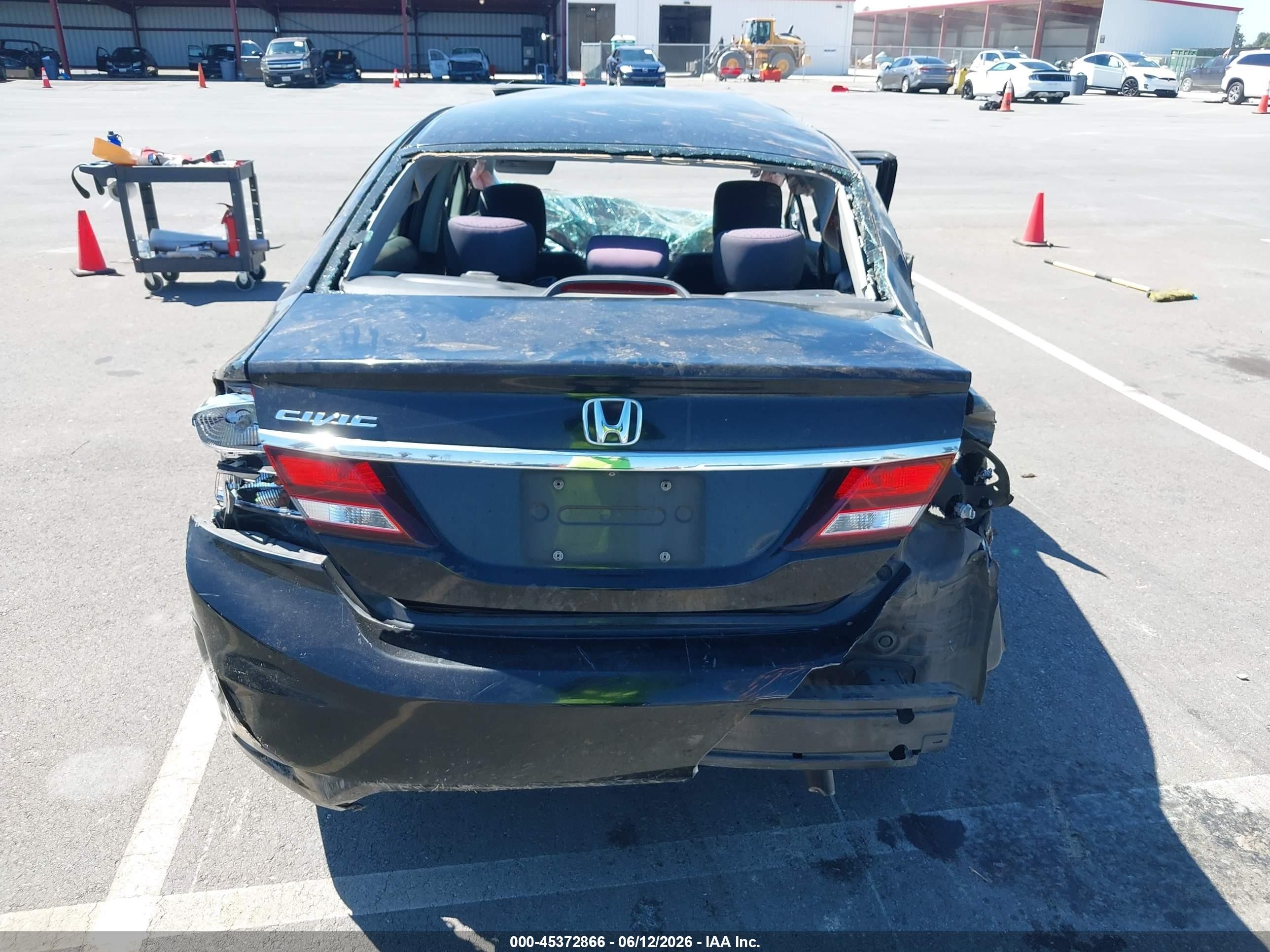 2014 Honda Civic Ex Black vin: 19XFB2F89EE244239