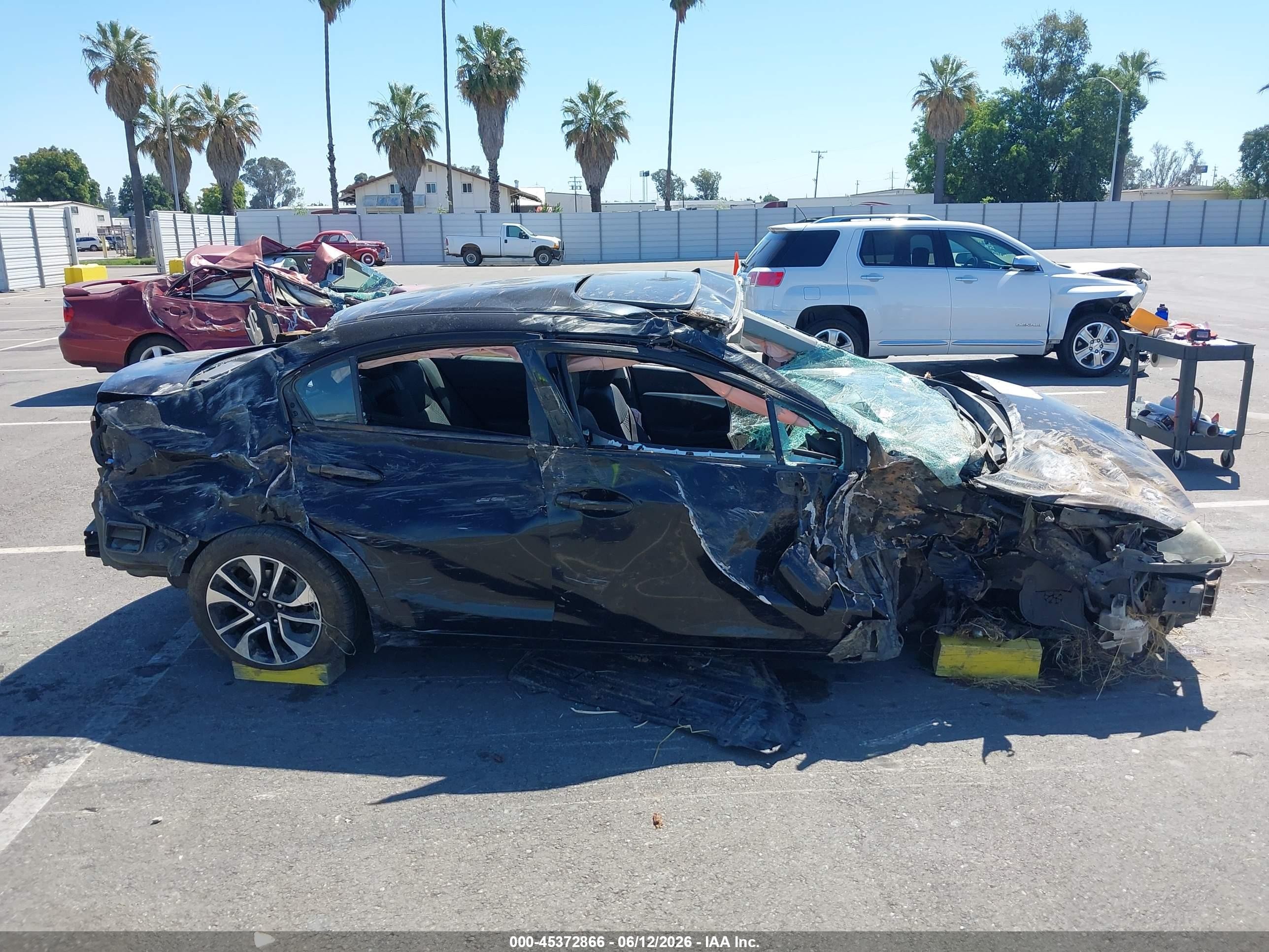 2014 Honda Civic Ex Black vin: 19XFB2F89EE244239