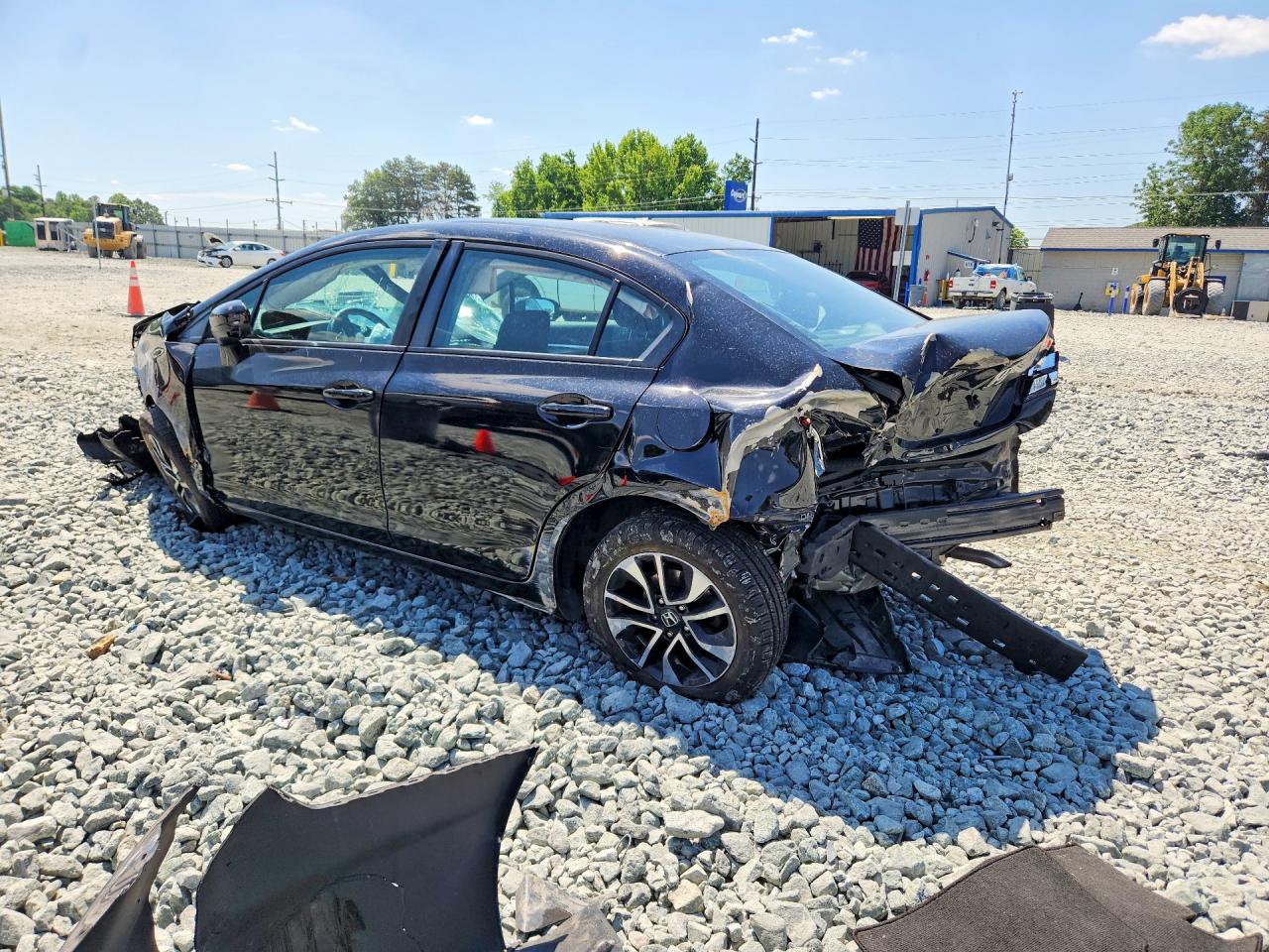 2014 Honda Civic Ex Black vin: 19XFB2F89EE251594
