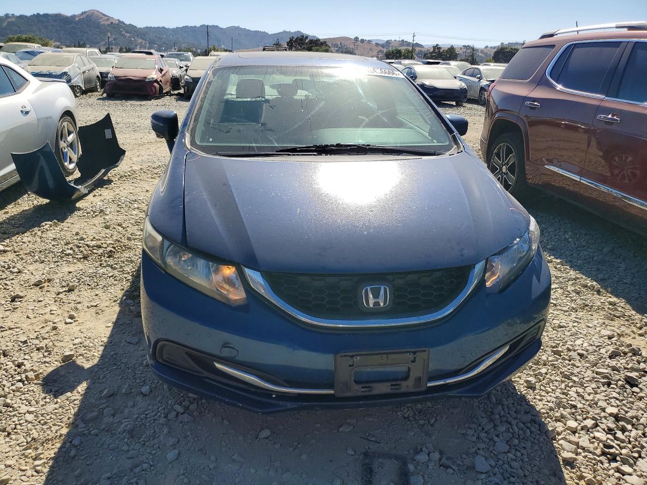 2014 Honda Civic Ex Blue vin: 19XFB2F89EE255497