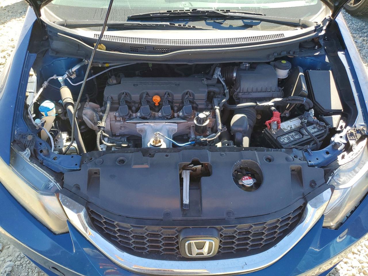 2014 Honda Civic Ex Blue vin: 19XFB2F89EE255497