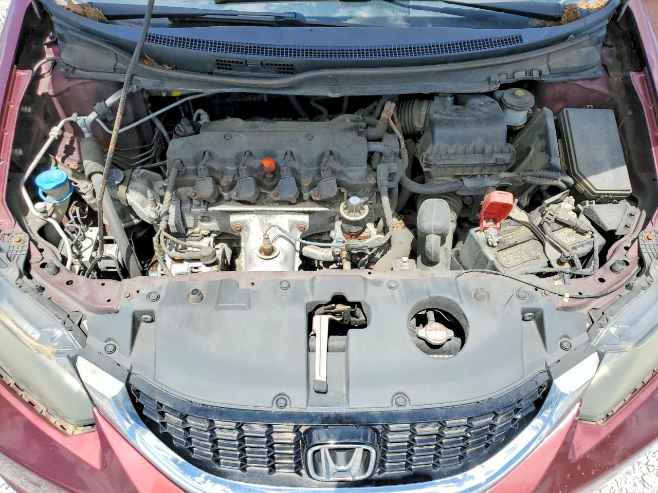 2014 Honda Civic Ex Maroon vin: 19XFB2F89EE258173