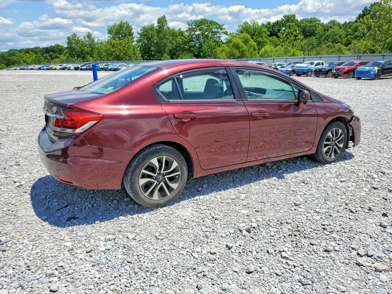 2014 Honda Civic Ex Maroon vin: 19XFB2F89EE258173