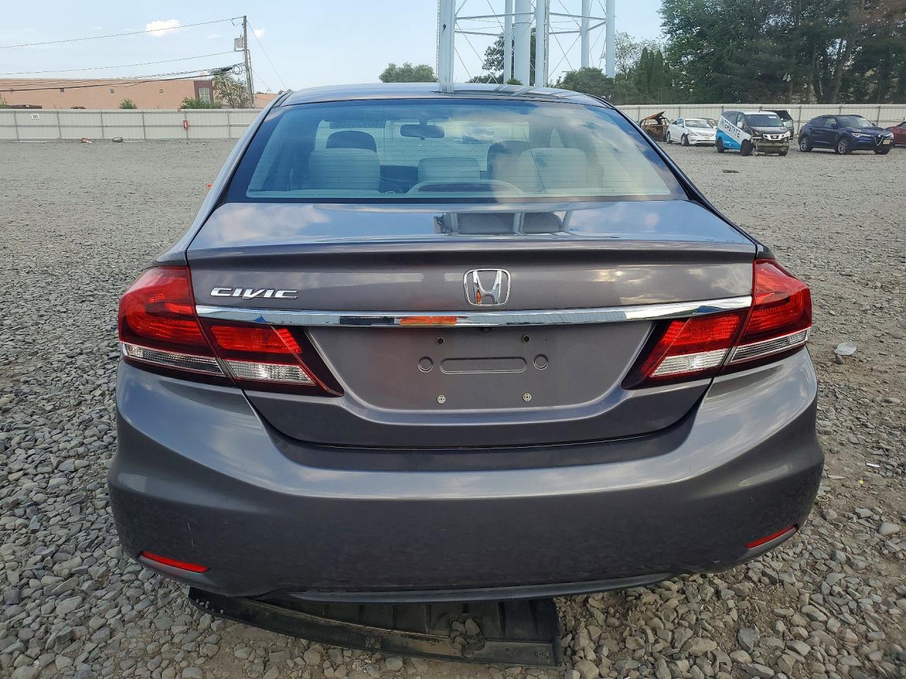 2014 Honda Civic Ex Silver vin: 19XFB2F89EE258755