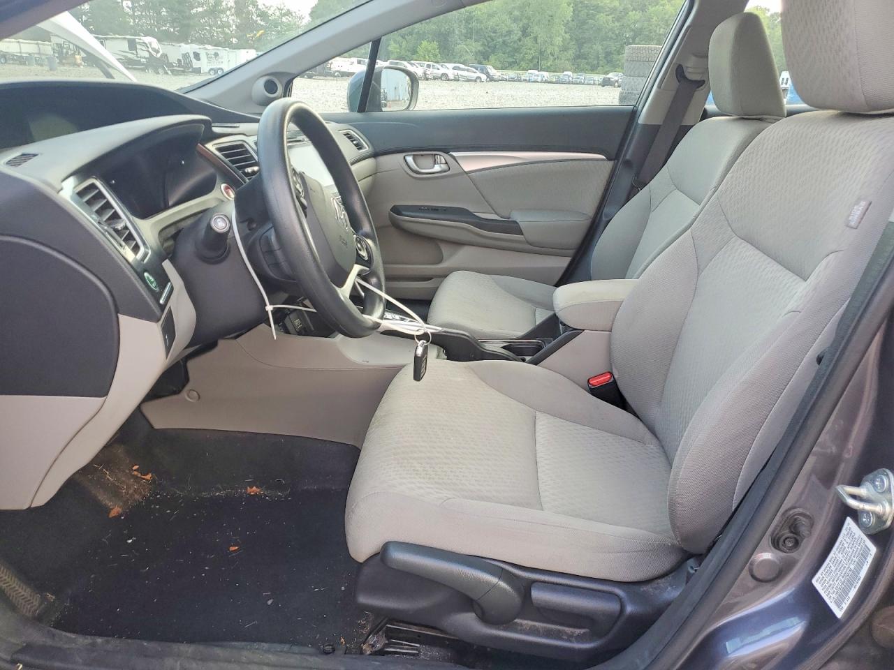 2014 Honda Civic Ex Silver vin: 19XFB2F89EE258755