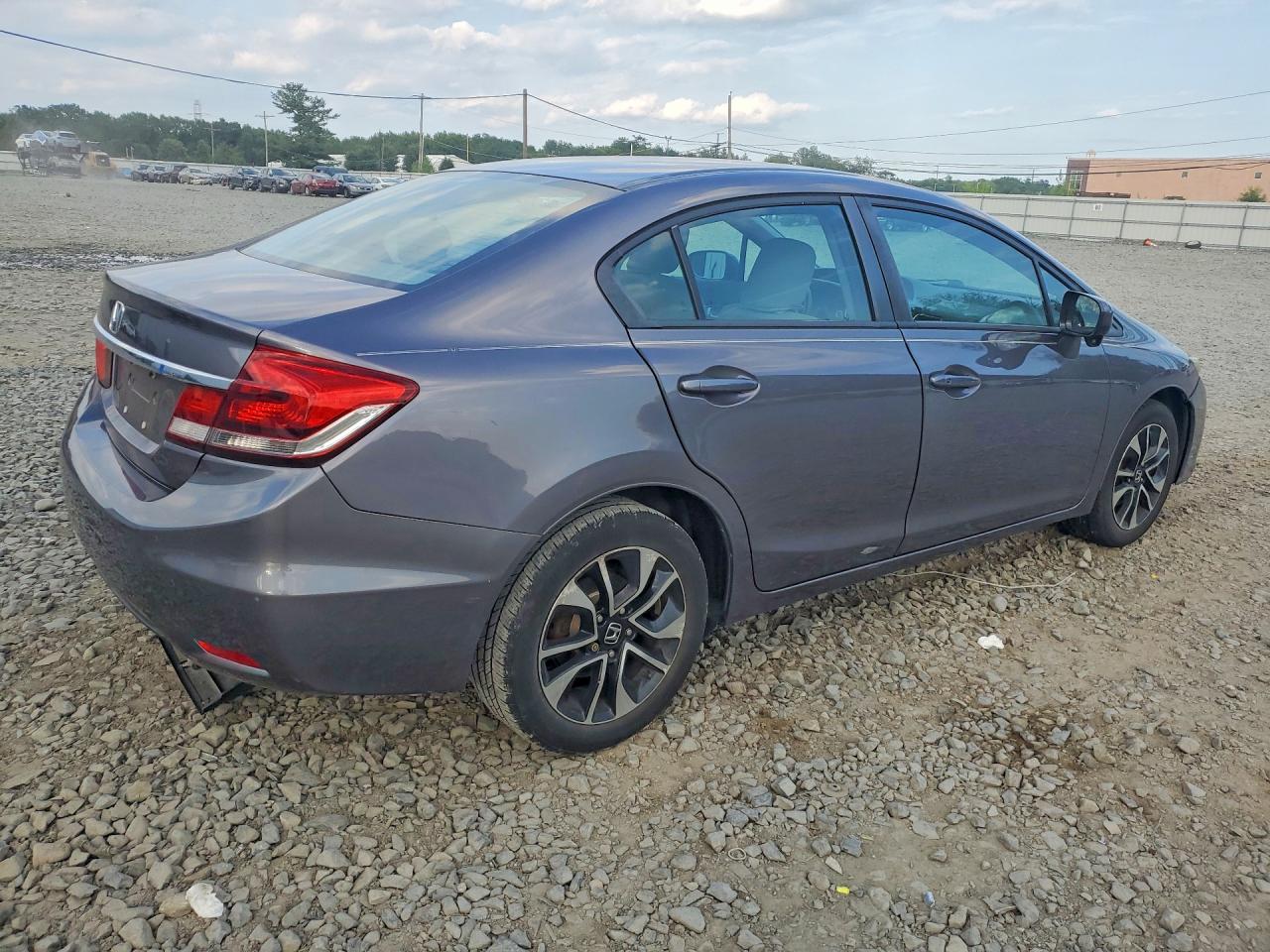 2014 Honda Civic Ex Silver vin: 19XFB2F89EE258755