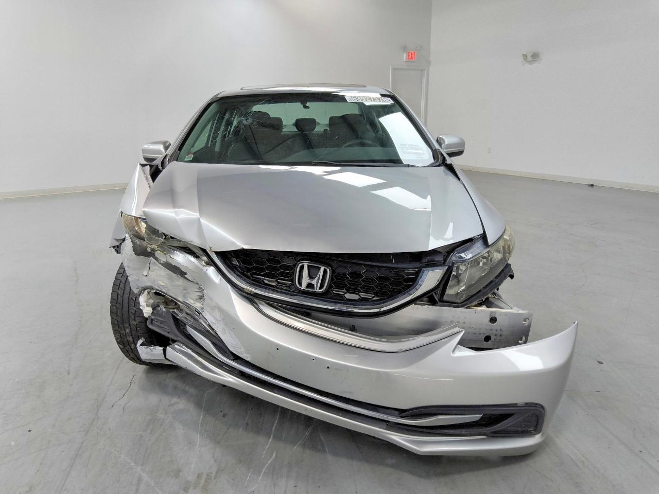 2014 Honda Civic Ex Silver vin: 19XFB2F89EE271019