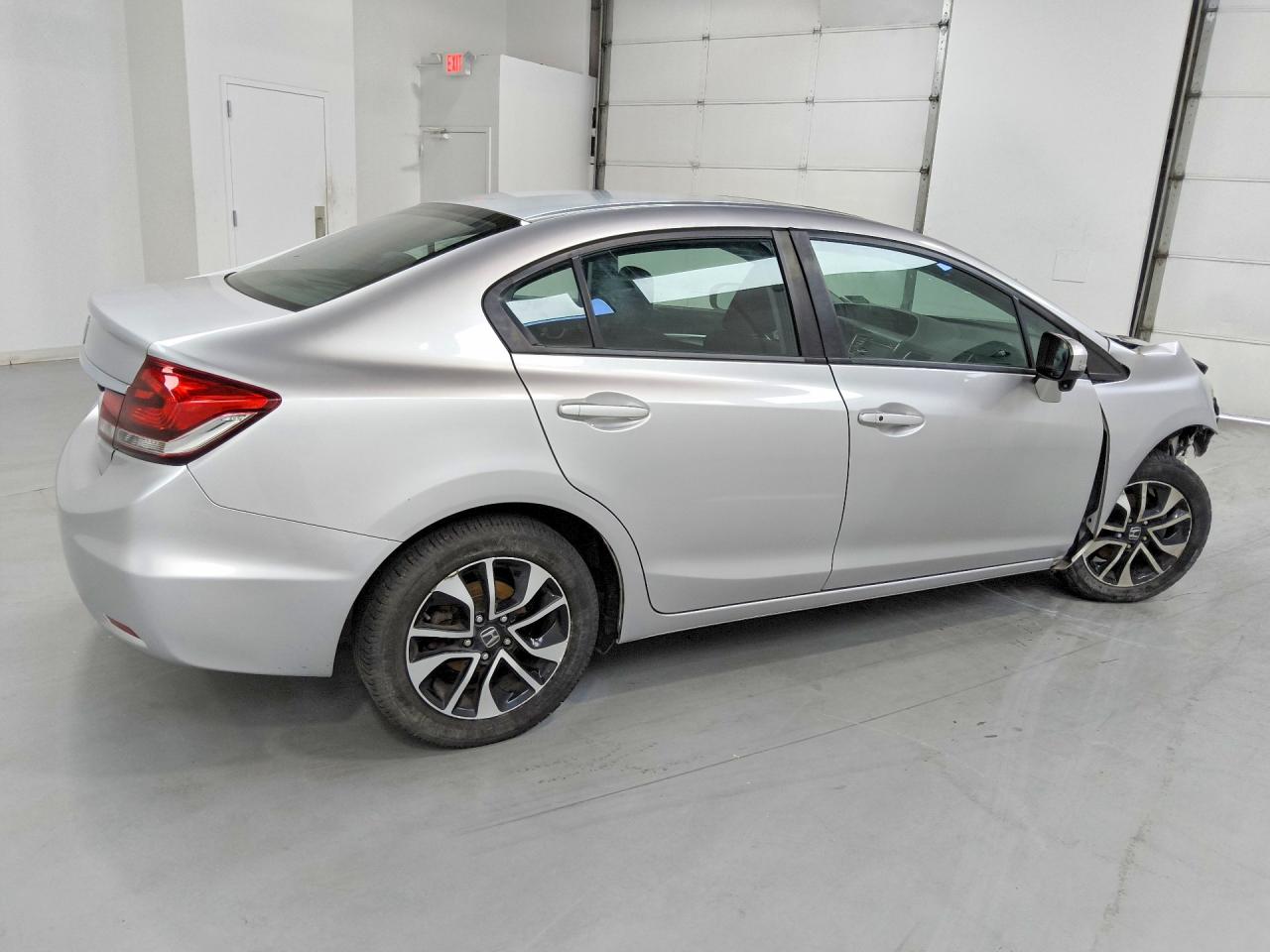 2014 Honda Civic Ex Silver vin: 19XFB2F89EE271019