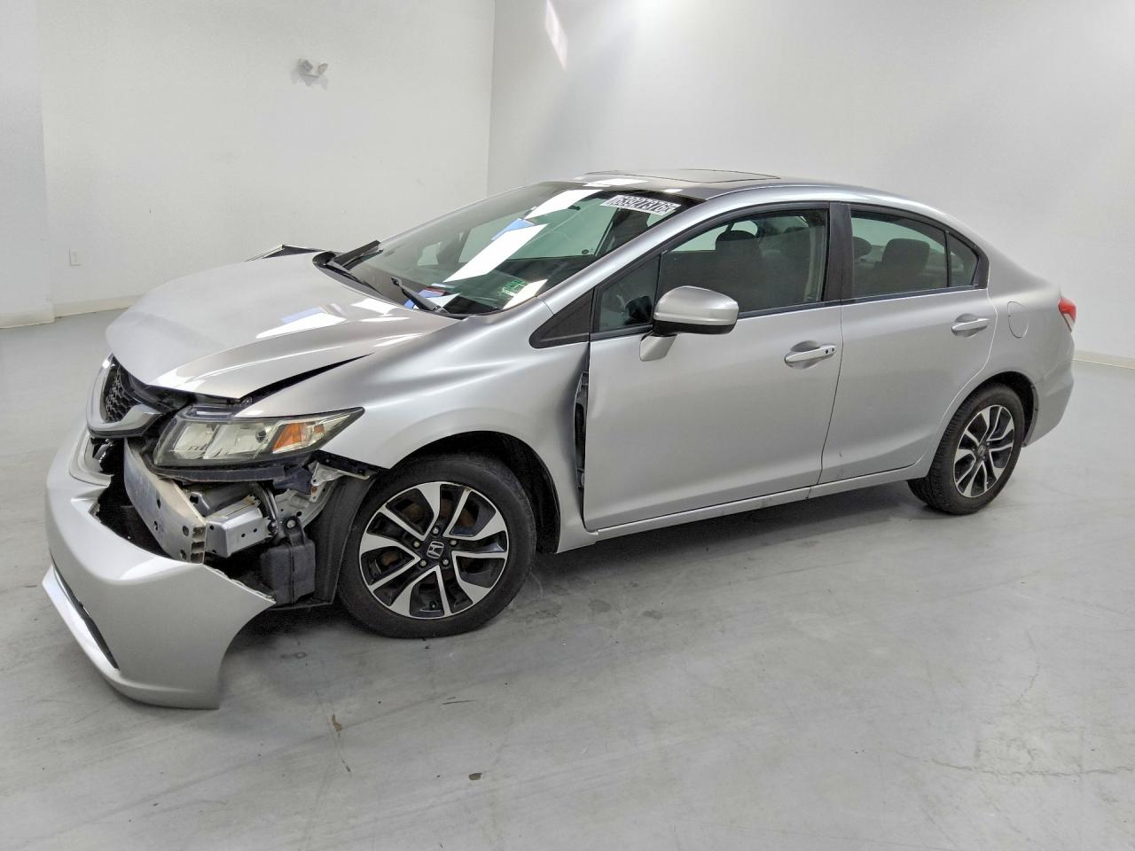 2014 Honda Civic Ex Серебряный vin: 19XFB2F89EE271019