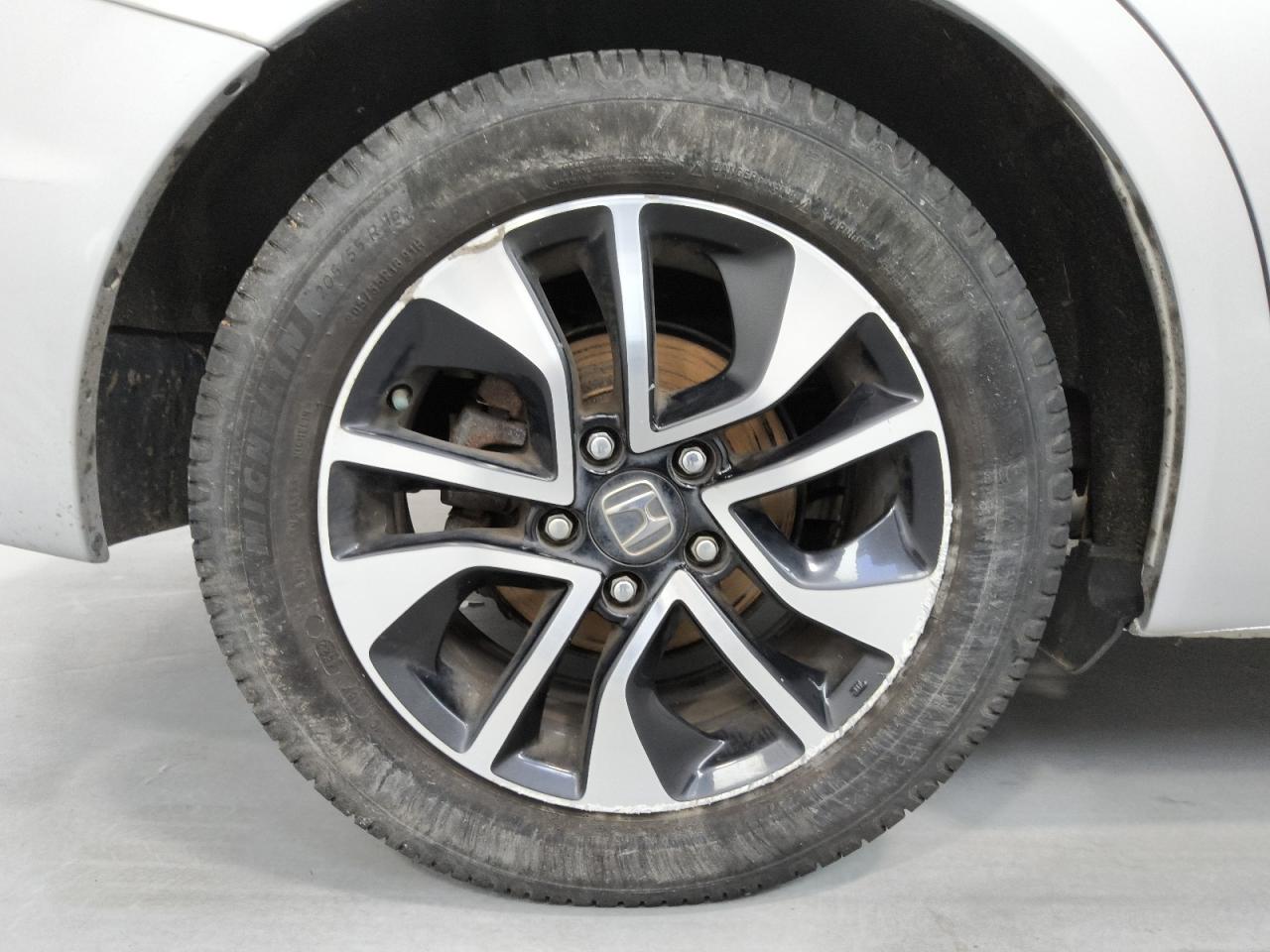 2014 Honda Civic Ex Silver vin: 19XFB2F89EE271019 Damage: Right Rear Wheel, Curb Rash, 4 To 5 Inches