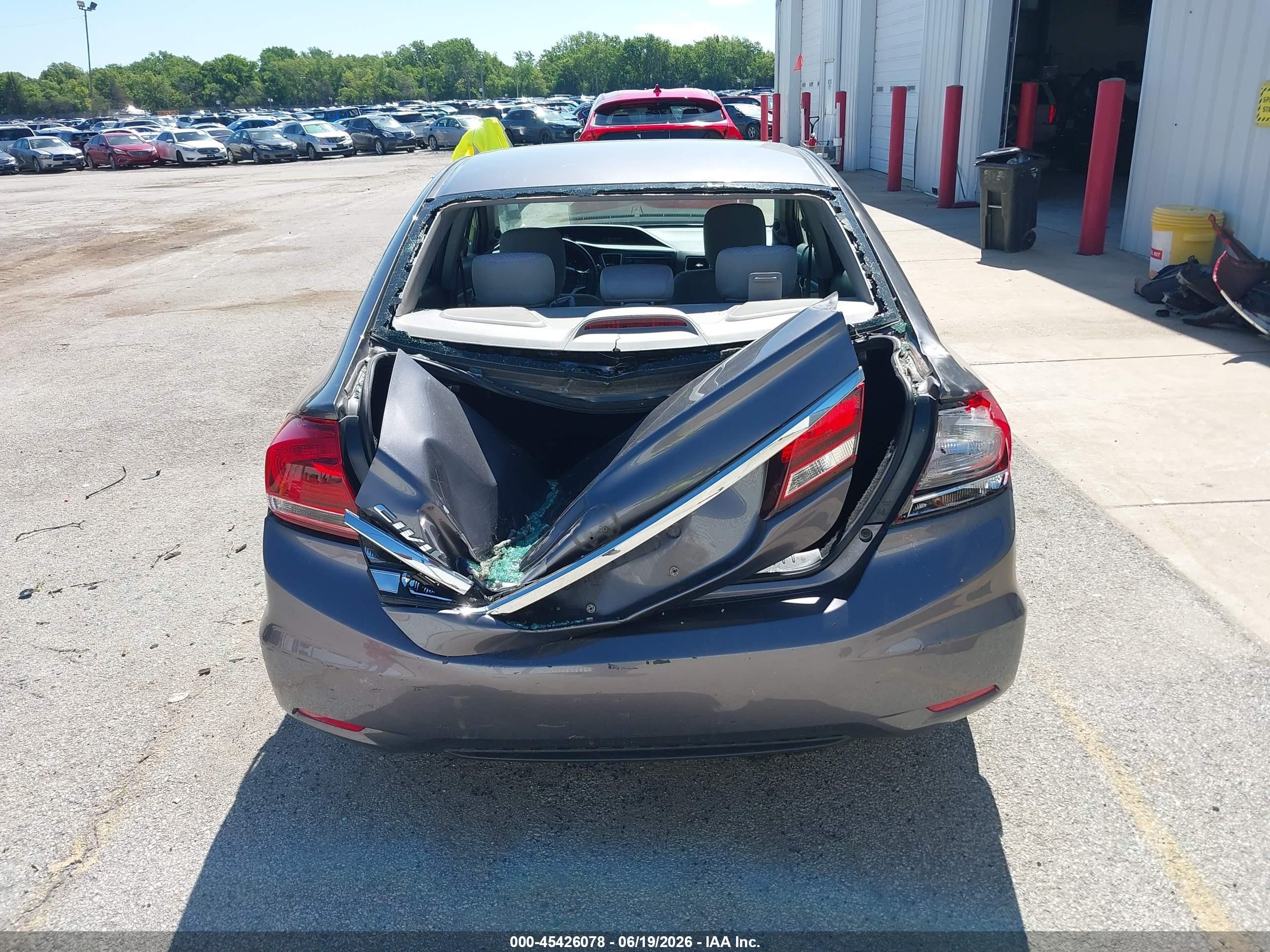2015 Honda Civic Ex Silver vin: 19XFB2F89FE003282