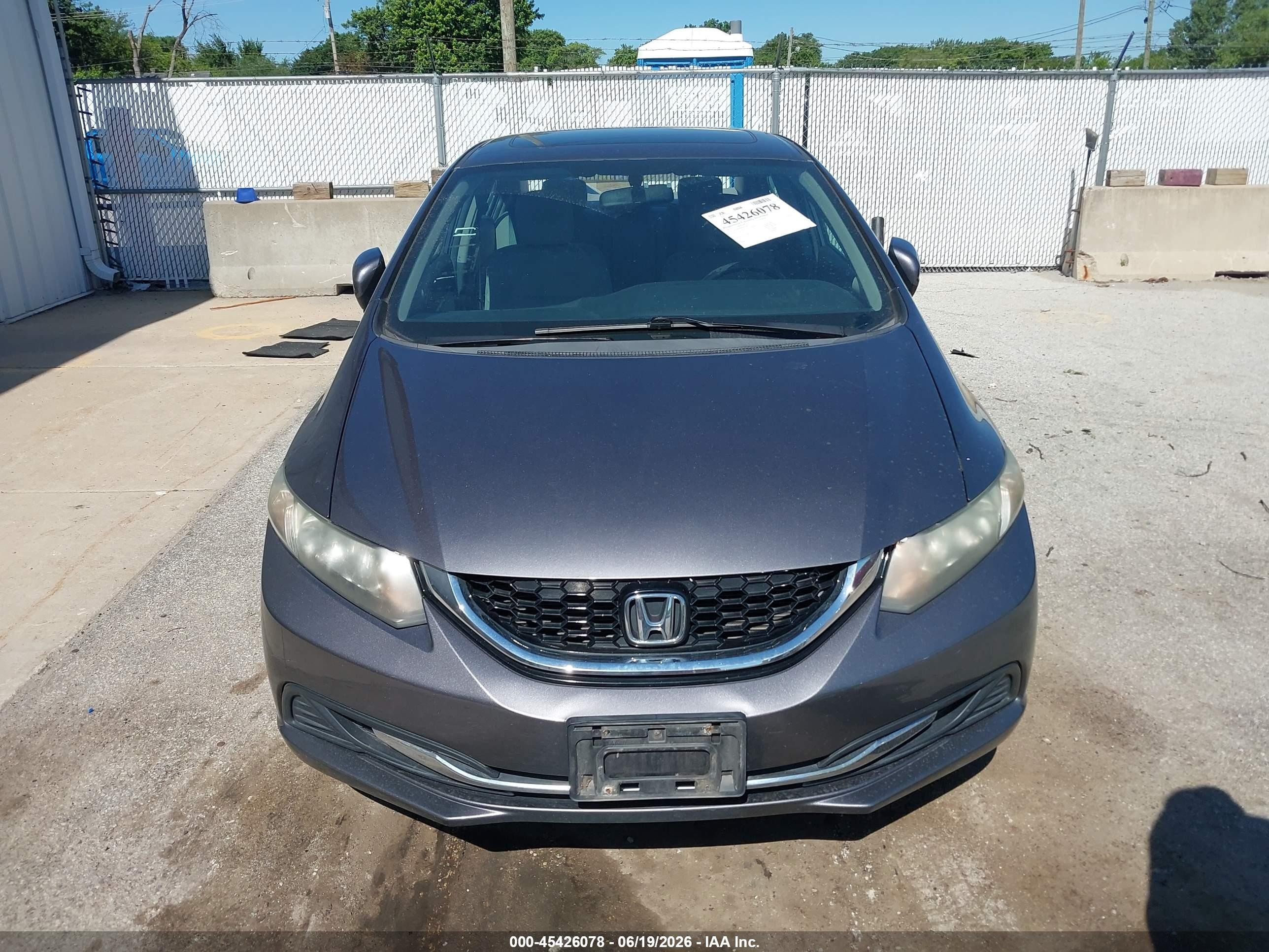 2015 Honda Civic Ex Silver vin: 19XFB2F89FE003282
