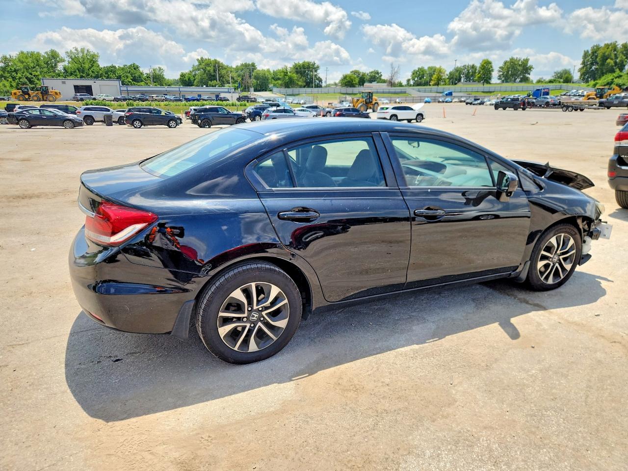2015 Honda Civic Ex Black vin: 19XFB2F89FE024875
