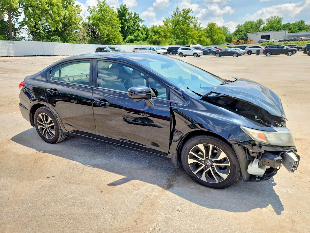 2015 Honda Civic Ex Black vin: 19XFB2F89FE024875