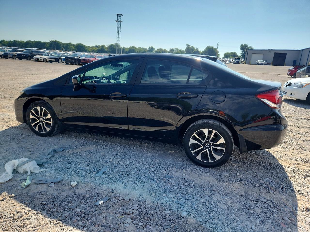 2015 Honda Civic Ex Черный vin: 19XFB2F89FE030126
