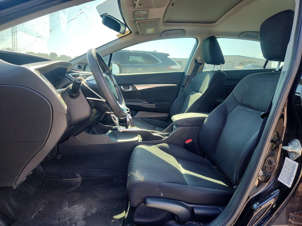 2015 Honda Civic Ex Черный vin: 19XFB2F89FE030126