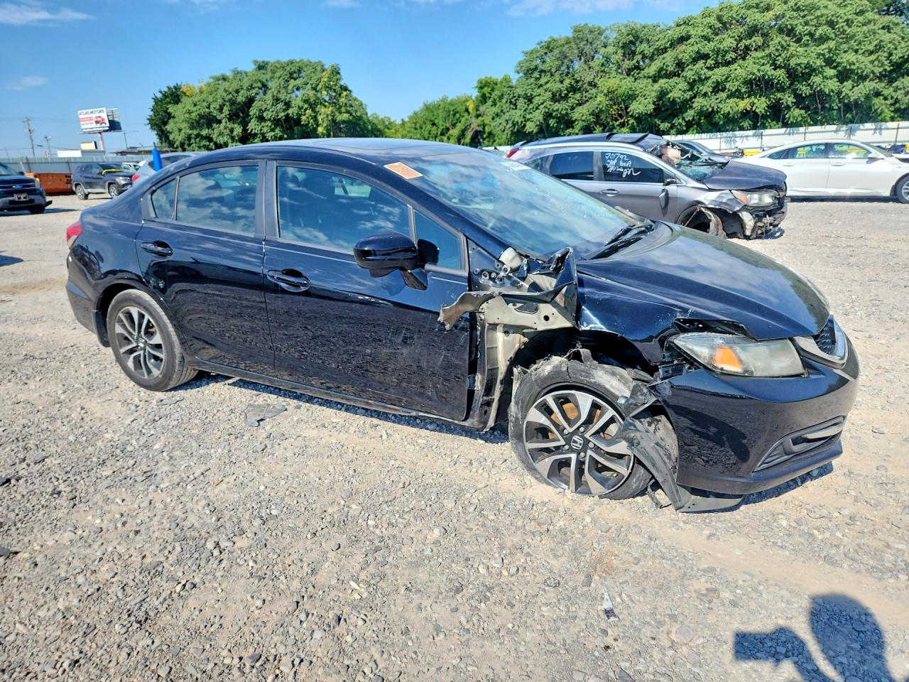 2015 Honda Civic Ex Черный vin: 19XFB2F89FE030126