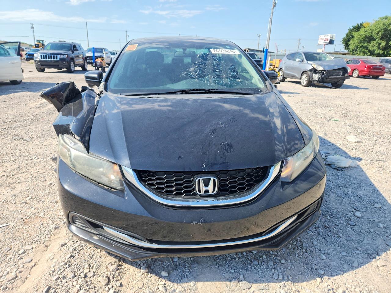 2015 Honda Civic Ex Черный vin: 19XFB2F89FE030126