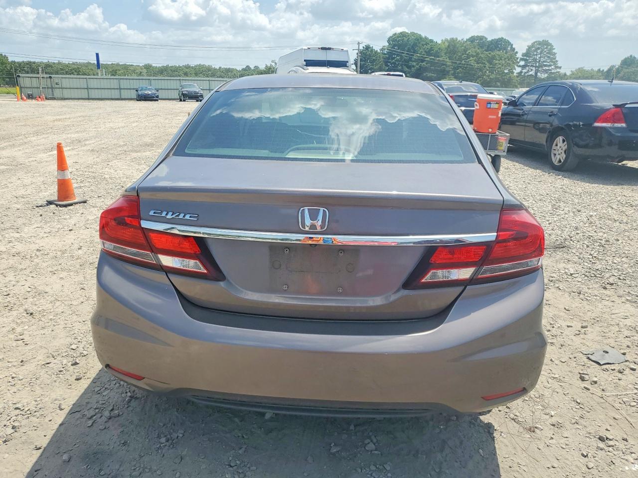 2015 Honda Civic Ex Серый vin: 19XFB2F89FE033642