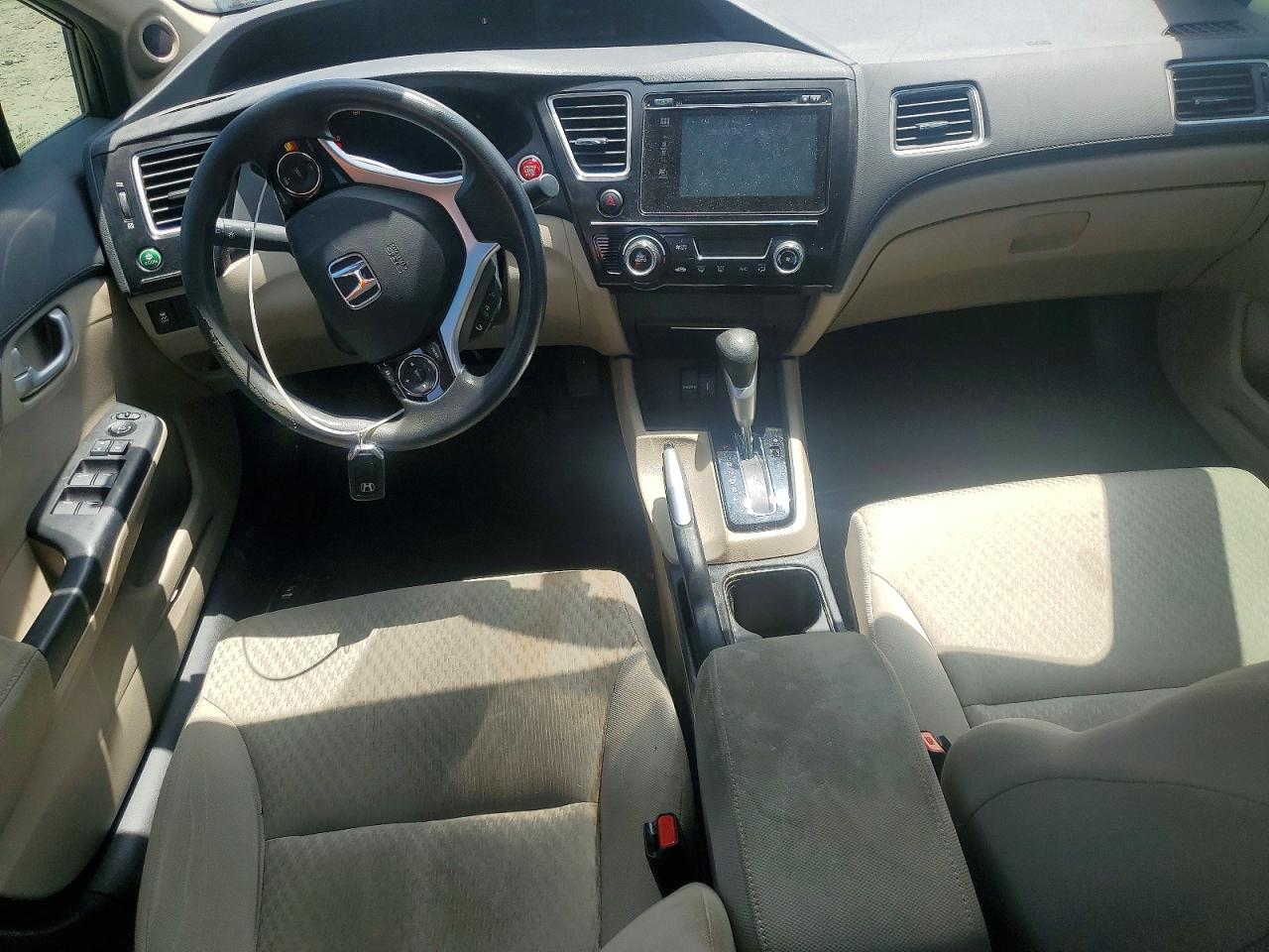 2015 Honda Civic Ex Серый vin: 19XFB2F89FE033642