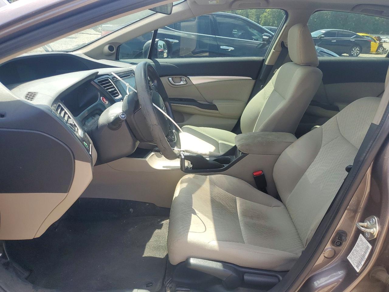 2015 Honda Civic Ex Серый vin: 19XFB2F89FE033642