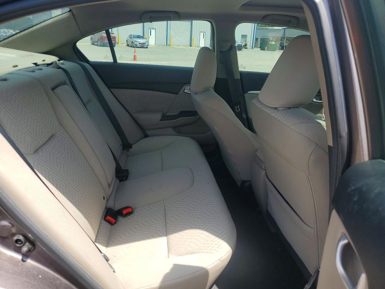 2015 Honda Civic Ex Серый vin: 19XFB2F89FE033642