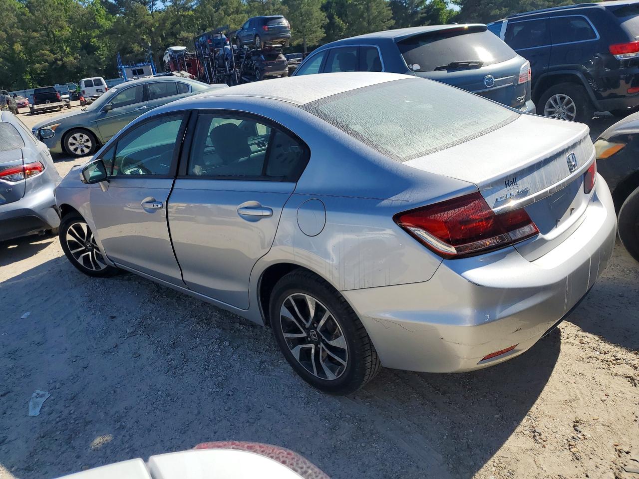 2015 Honda Civic Ex Silver vin: 19XFB2F89FE053812