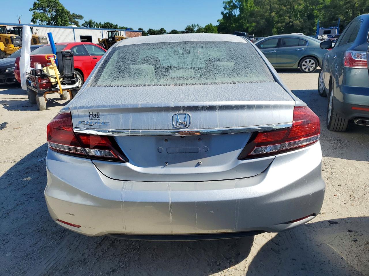 2015 Honda Civic Ex Silver vin: 19XFB2F89FE053812