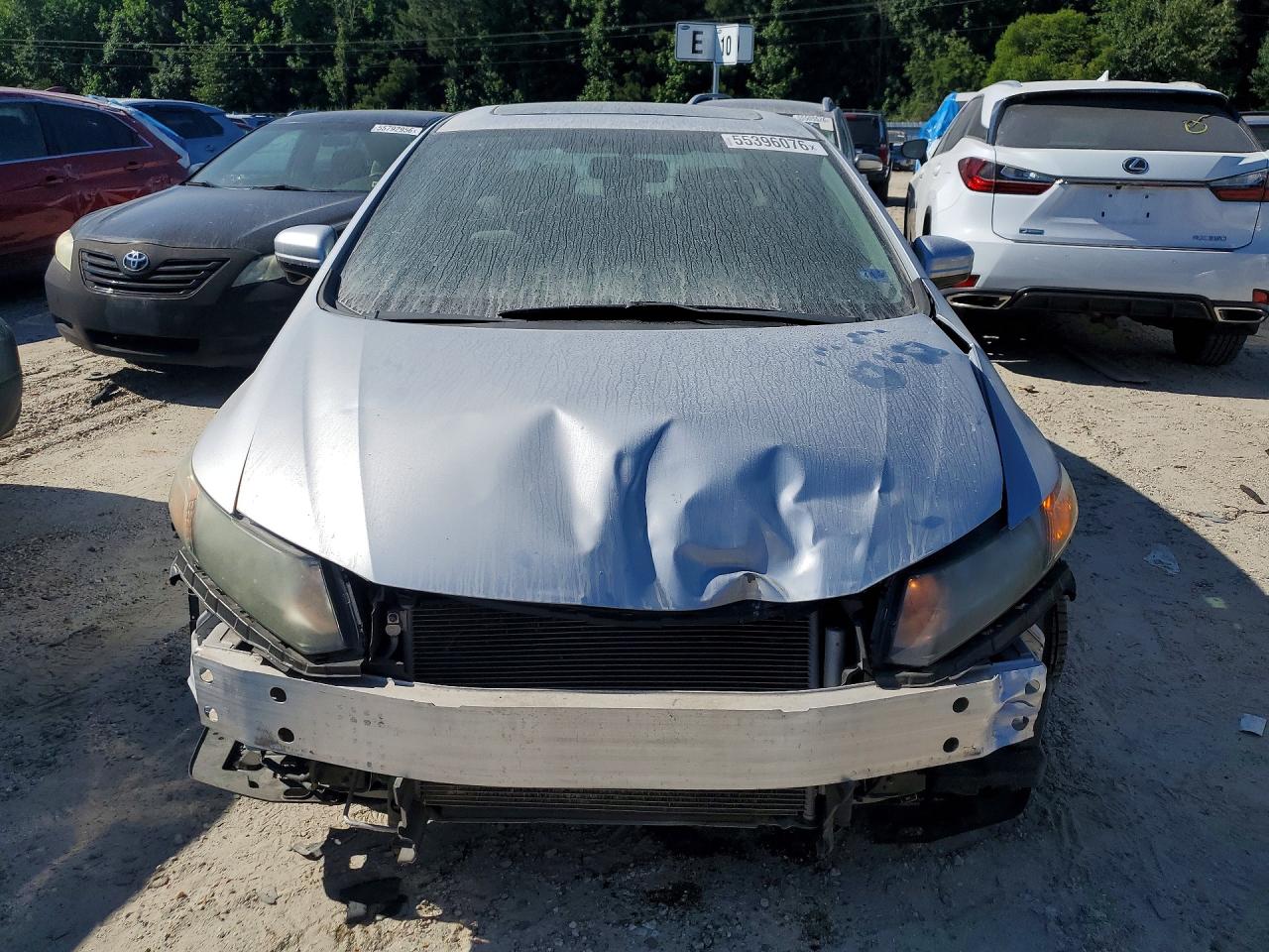 2015 Honda Civic Ex Silver vin: 19XFB2F89FE053812