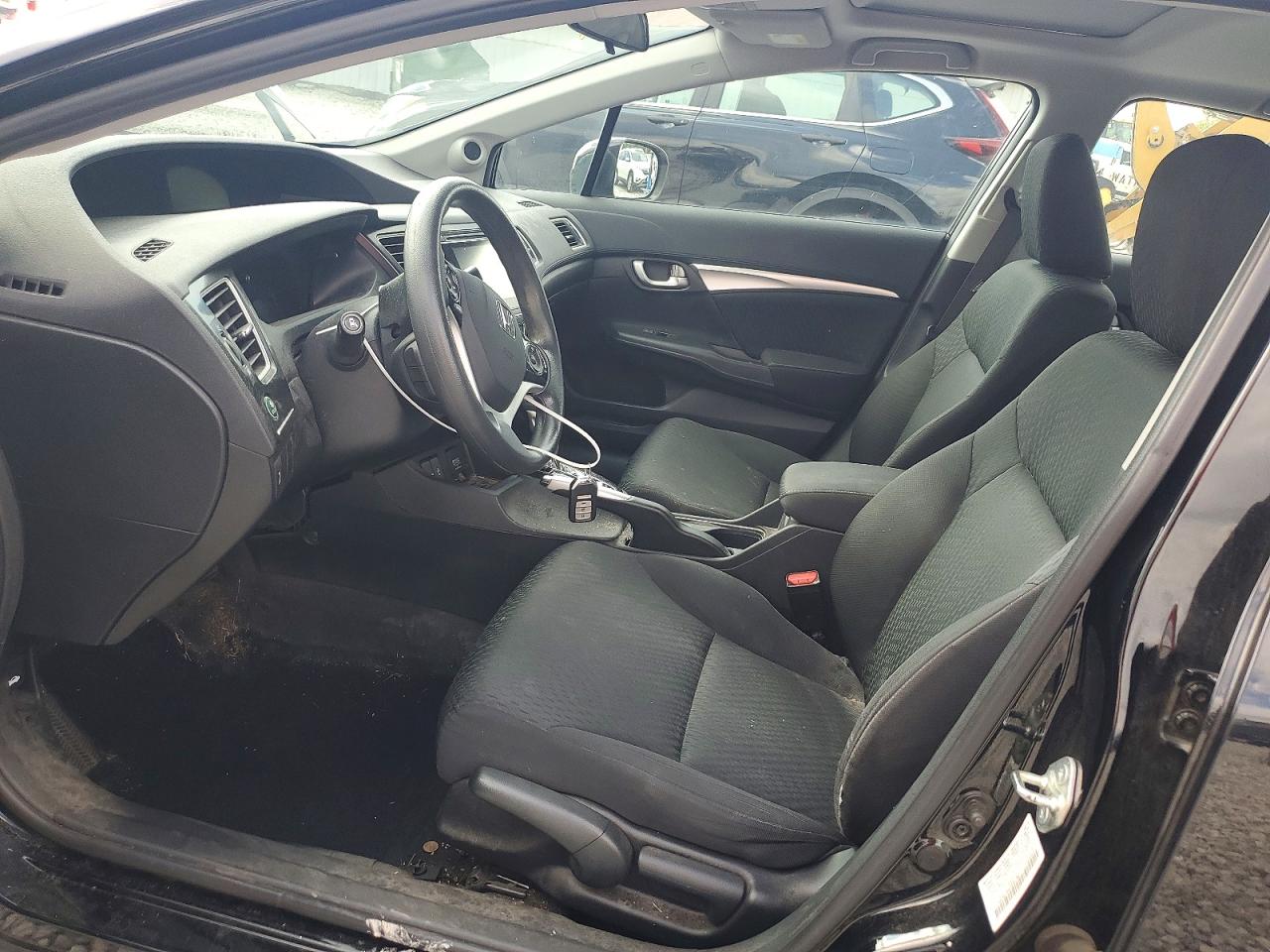2015 Honda Civic Ex Black vin: 19XFB2F89FE054796