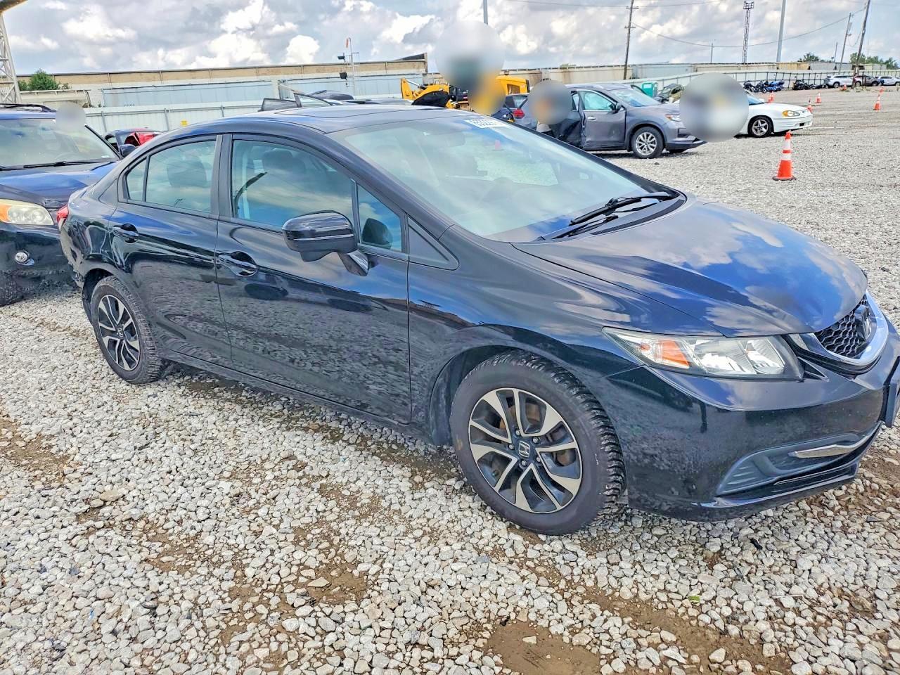 2015 Honda Civic Ex Black vin: 19XFB2F89FE054796