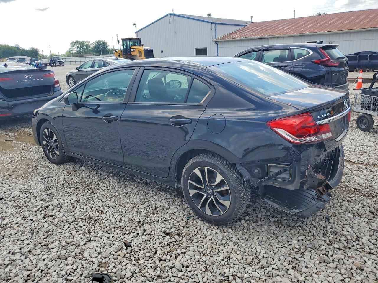 2015 Honda Civic Ex Black vin: 19XFB2F89FE054796