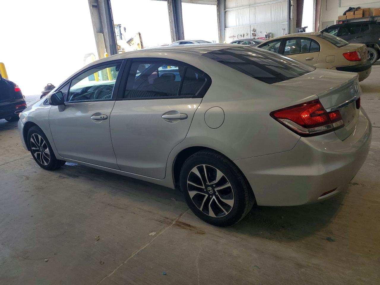 2015 Honda Civic Ex Silver vin: 19XFB2F89FE072473