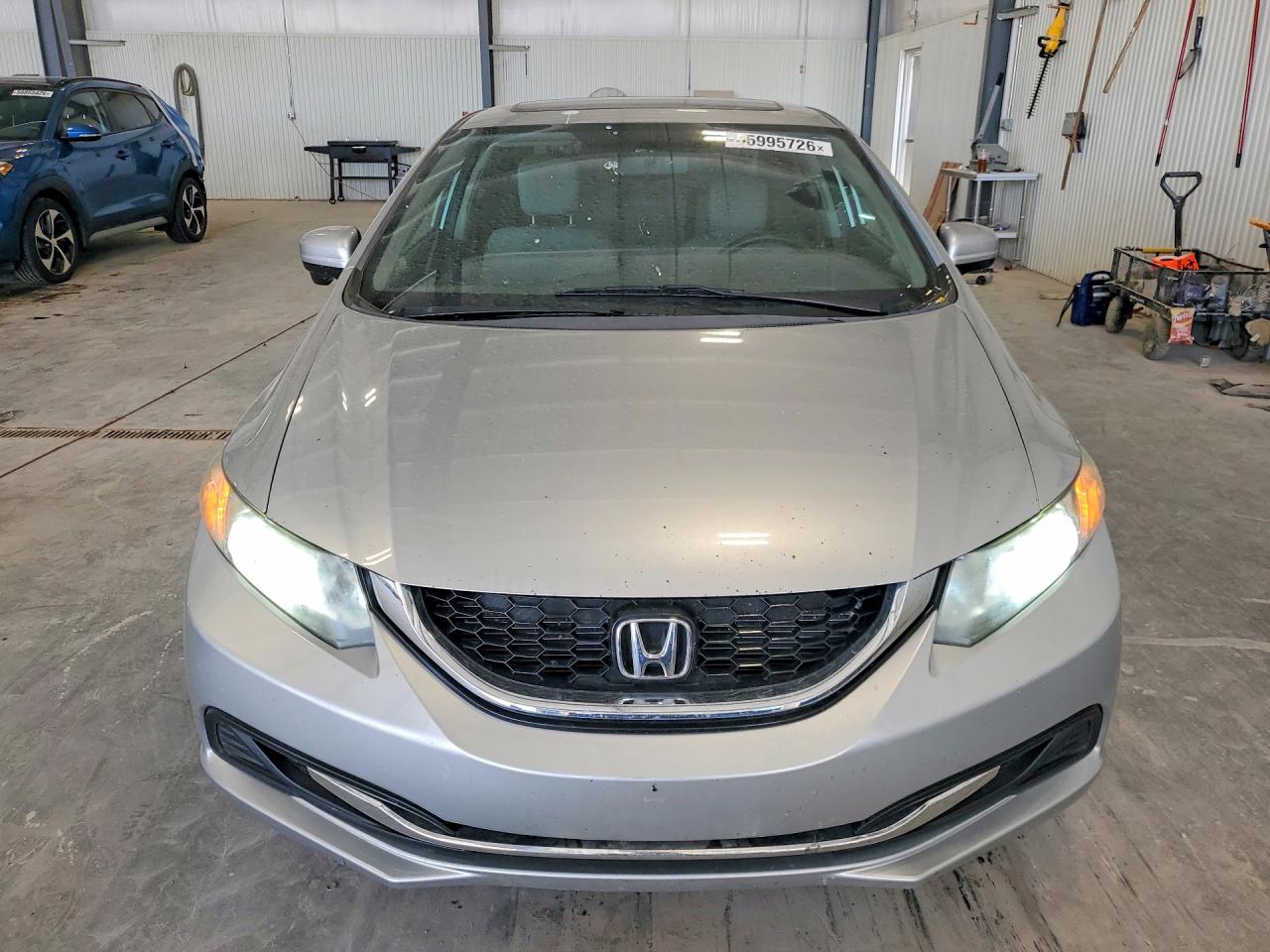 2015 Honda Civic Ex Silver vin: 19XFB2F89FE072473