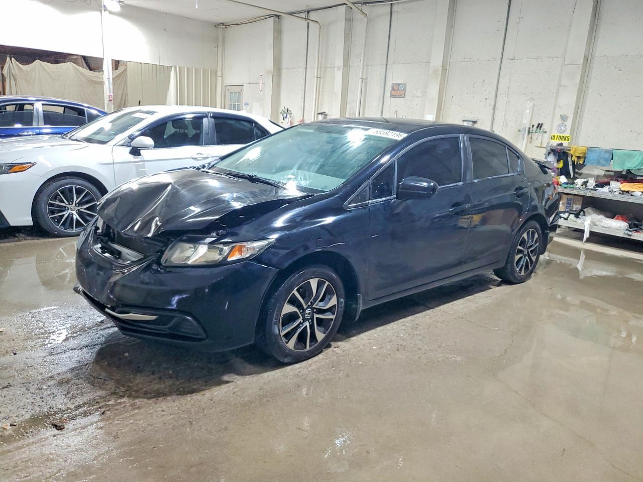 2015 Honda Civic Ex Black vin: 19XFB2F89FE103575