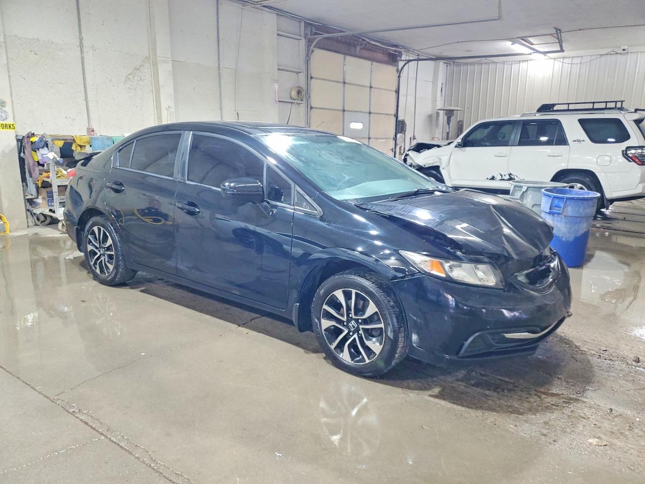 2015 Honda Civic Ex Black vin: 19XFB2F89FE103575